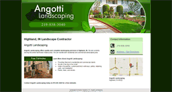 Desktop Screenshot of angottilandscaping.net